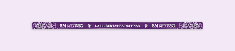 Samarreta 8M 2024 | La llibertat es defensa