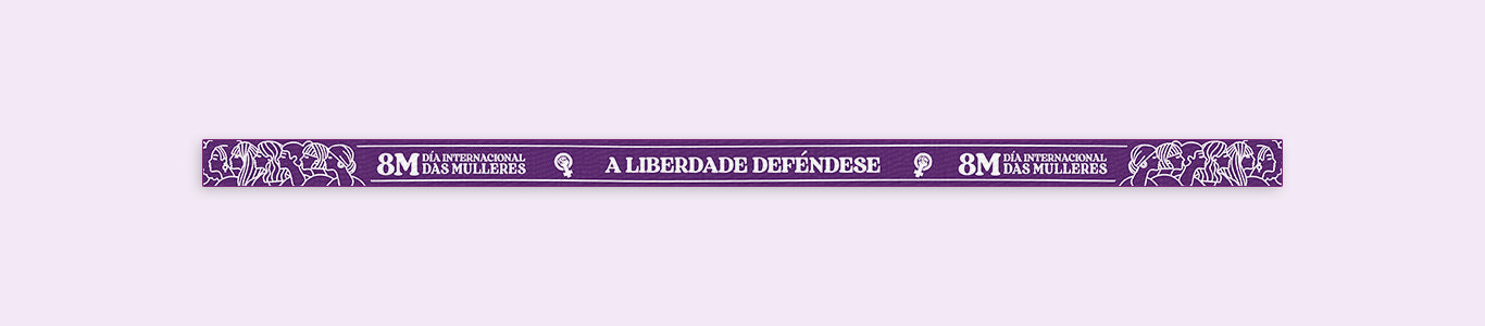 Camiseta 8M galego 2024 | A liberdade deféndese