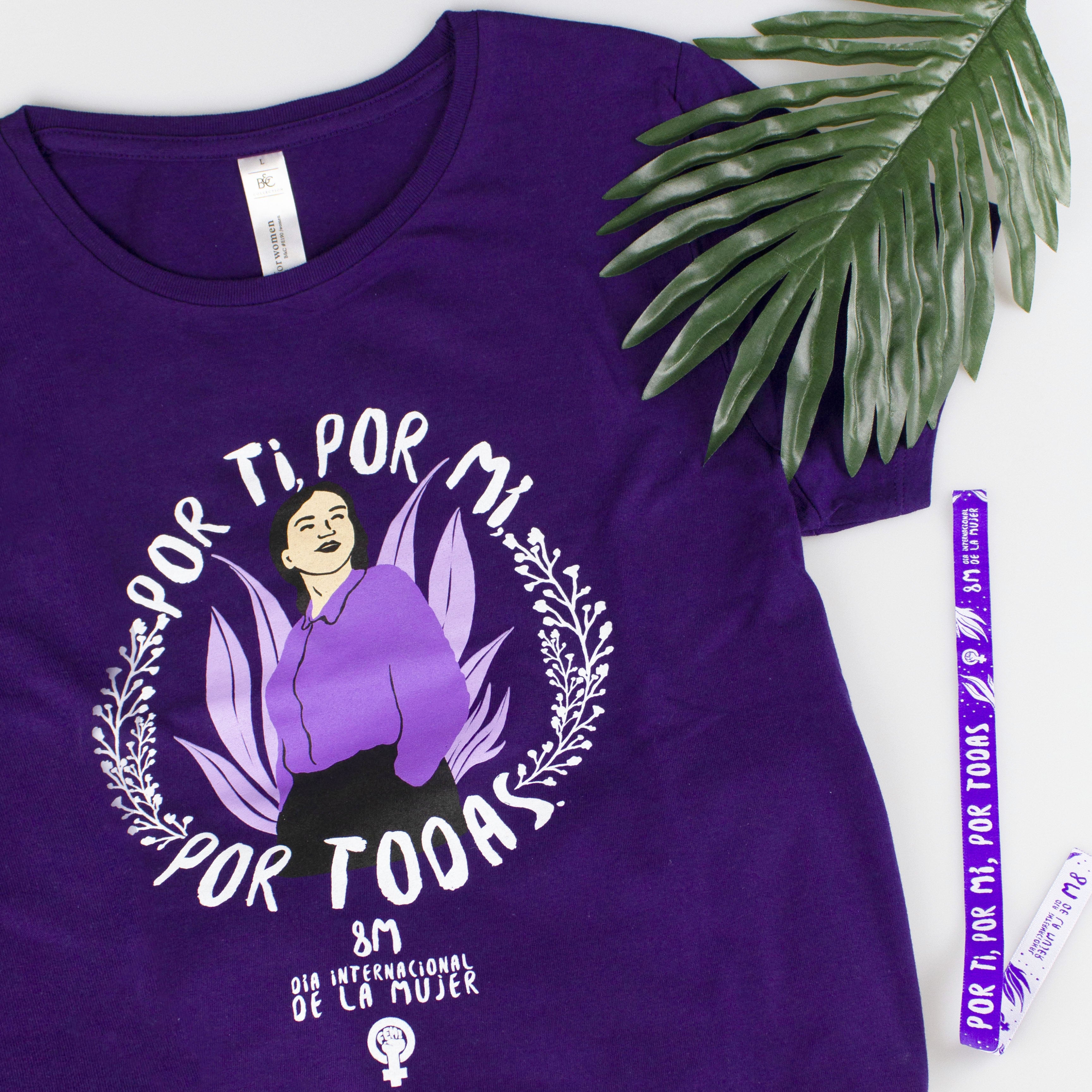 Camiseta 8M 2021 Por ti, por mí, por todas – FEM