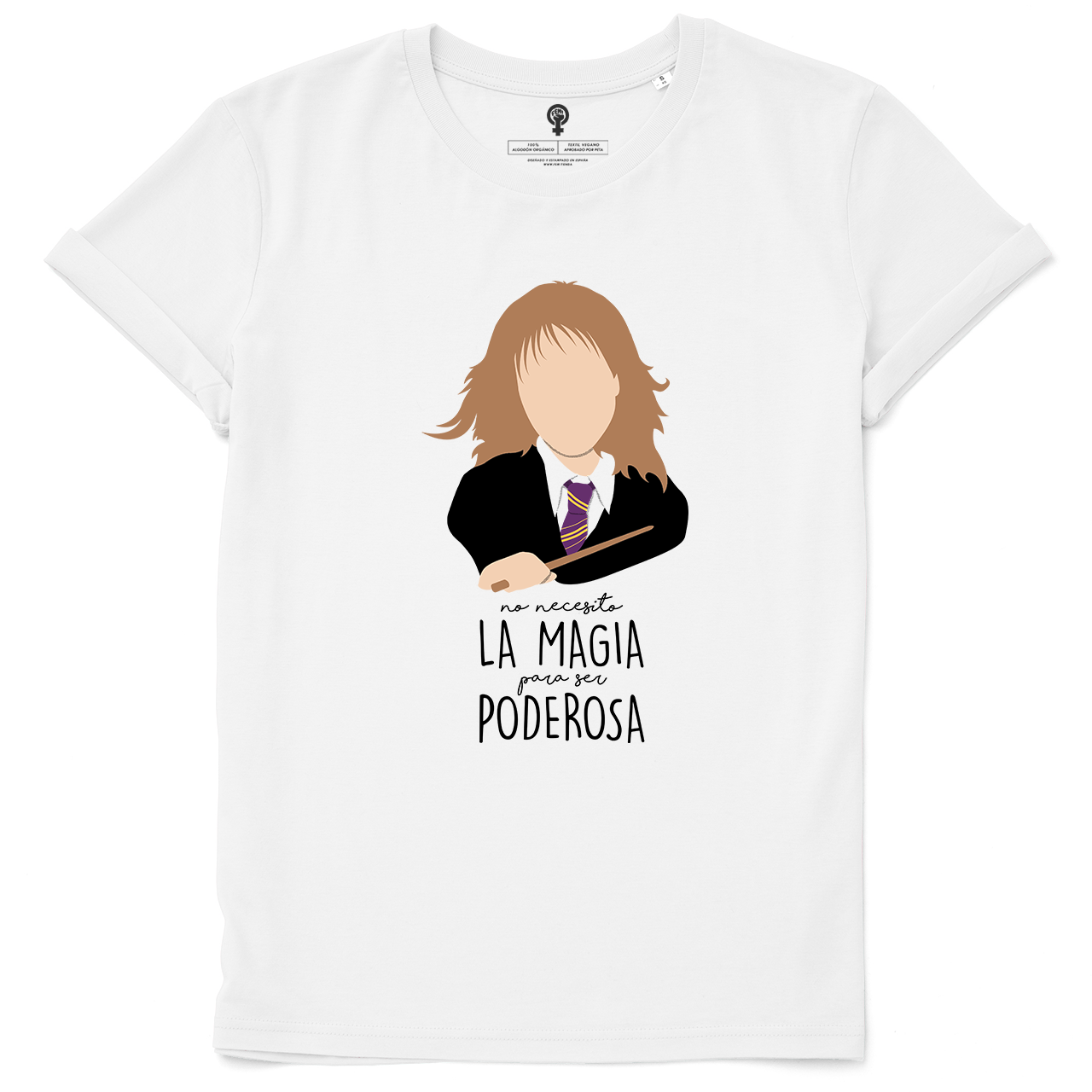 No necesito la magia para ser poderosa (Adultx) Blanco