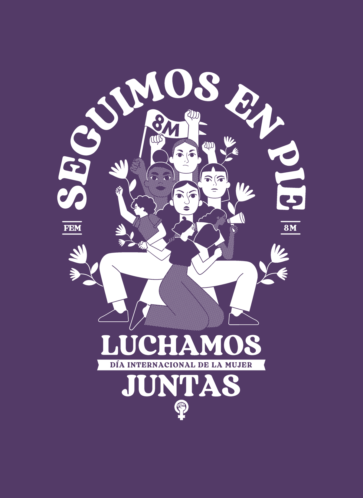 Infantil | 8M 2023 | Seguimos en pie, luchamos juntas.