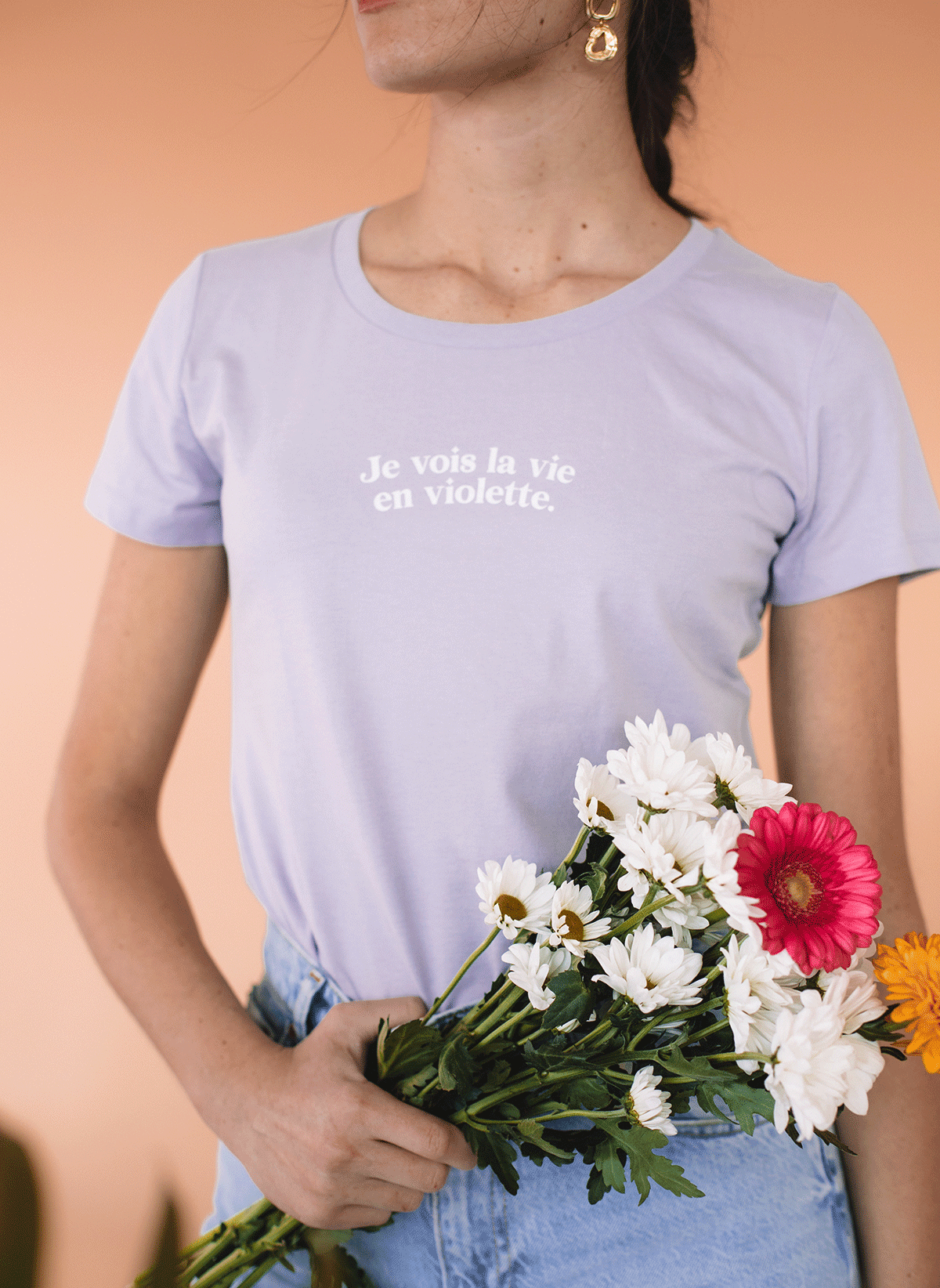 Je vois la vie en violette 💜