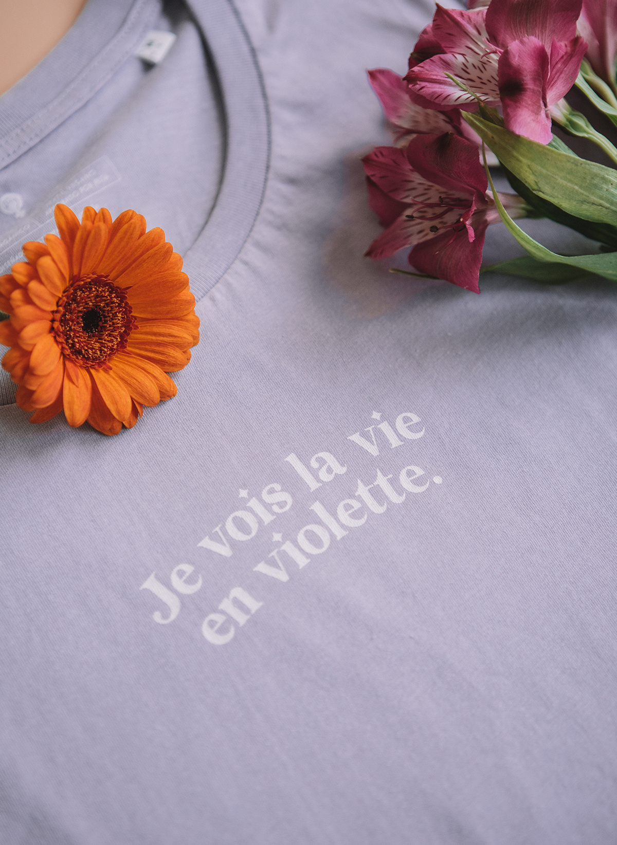 Je vois la vie en violette 💜