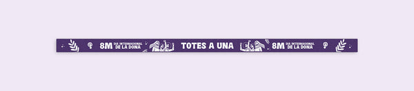 Pack 10 polseres 8M 2025 | Totes a una