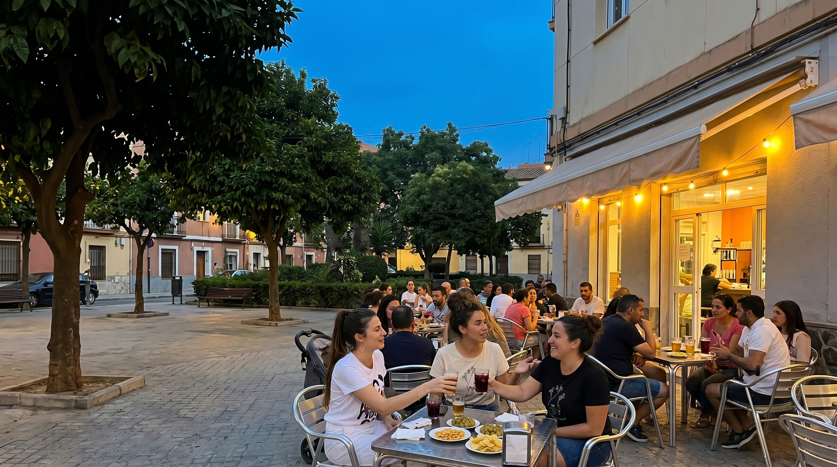 Terraza de barrio - Rebajas de verano FEM