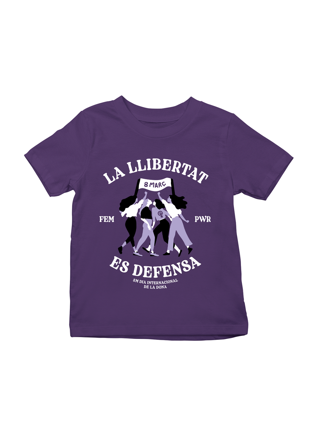 Samarreta Infantil | 8M 2024 | La llibertat es defensa