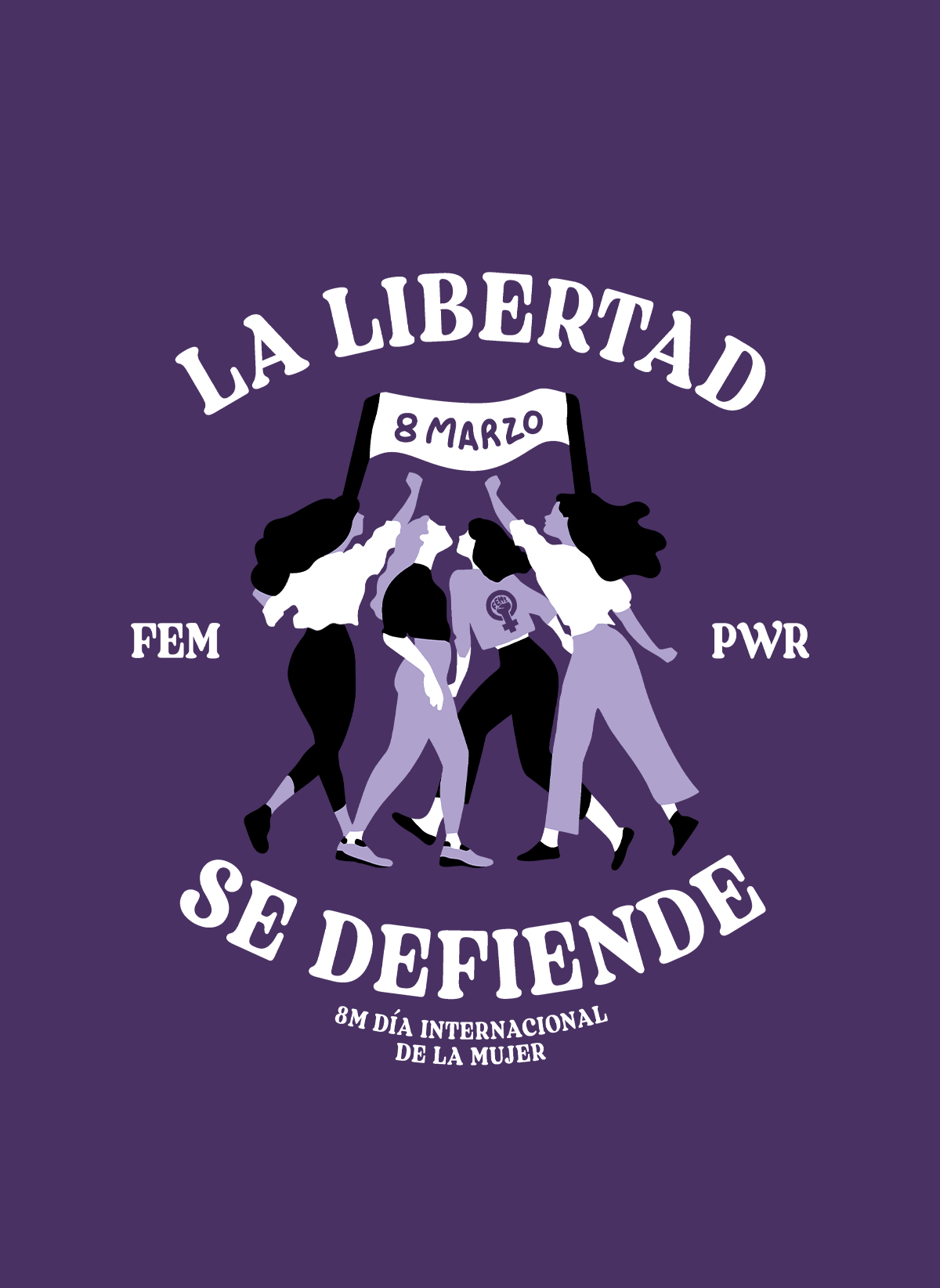 Camiseta 8M 2024 | La libertad se defiende