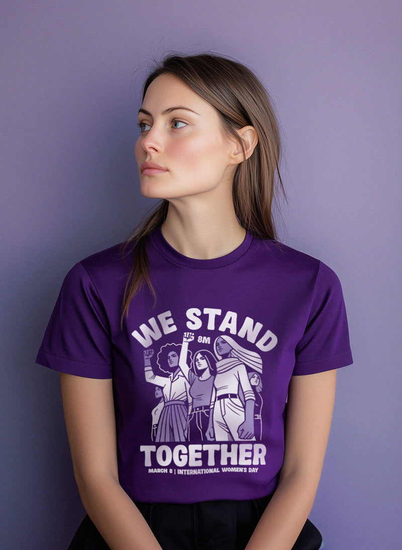 March 8 tshirt 2025 | We stand together