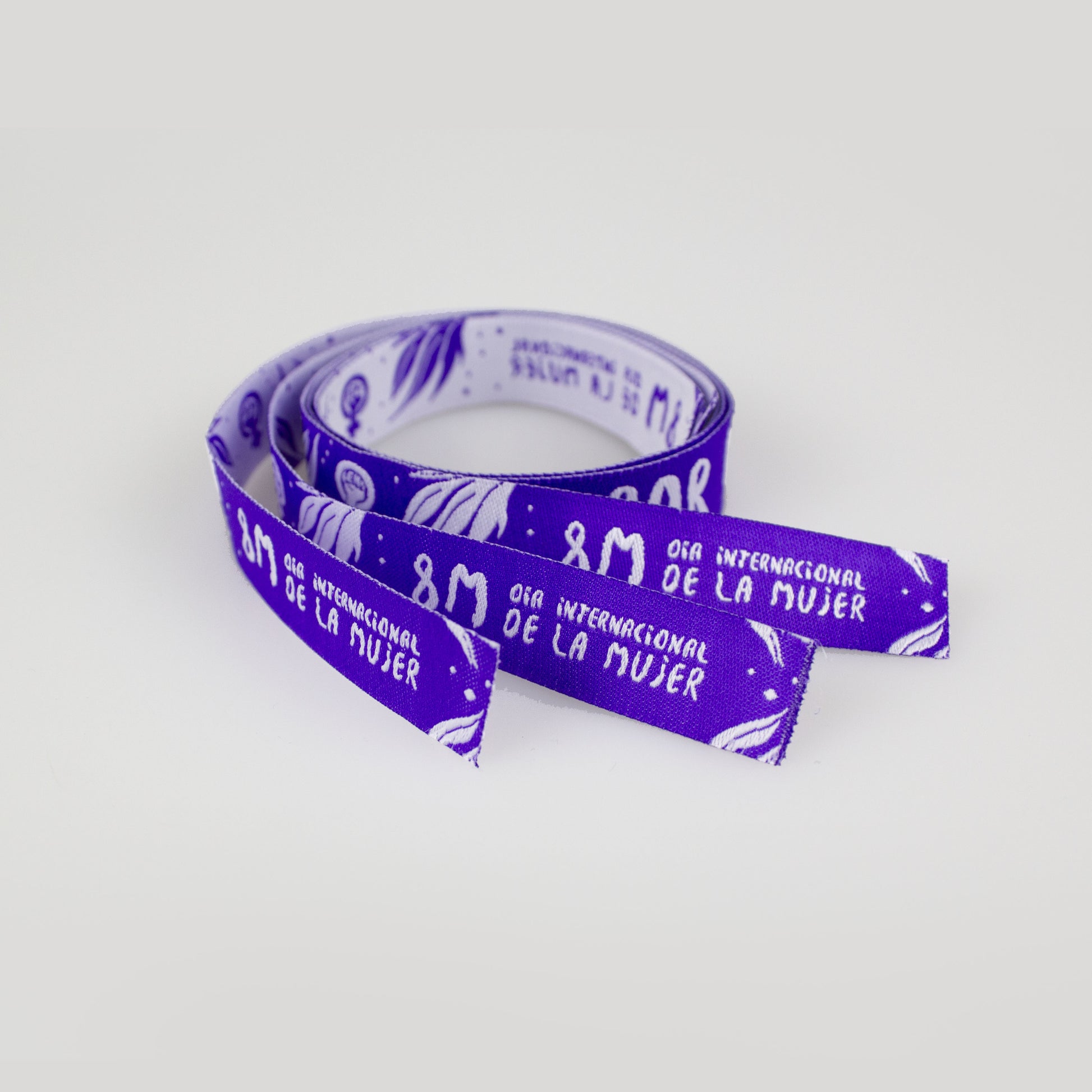"Por ti, por mí, por todas" Pack 10 pulseras de tela
