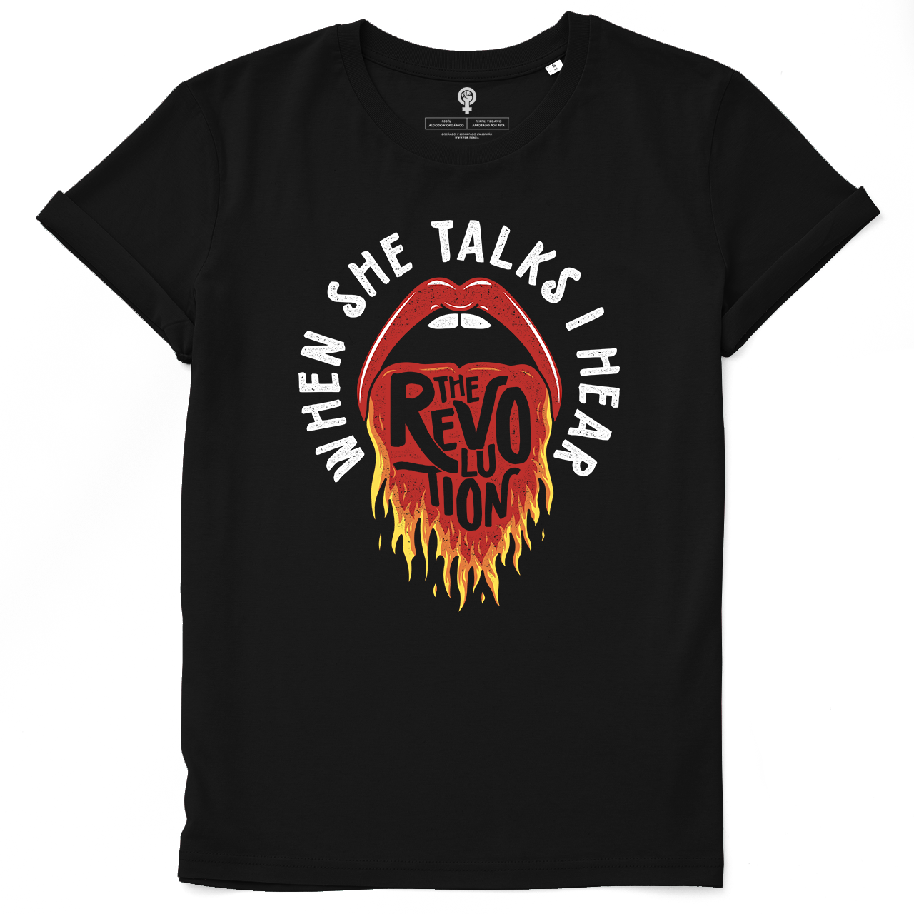 When she talks I hear the Revolution