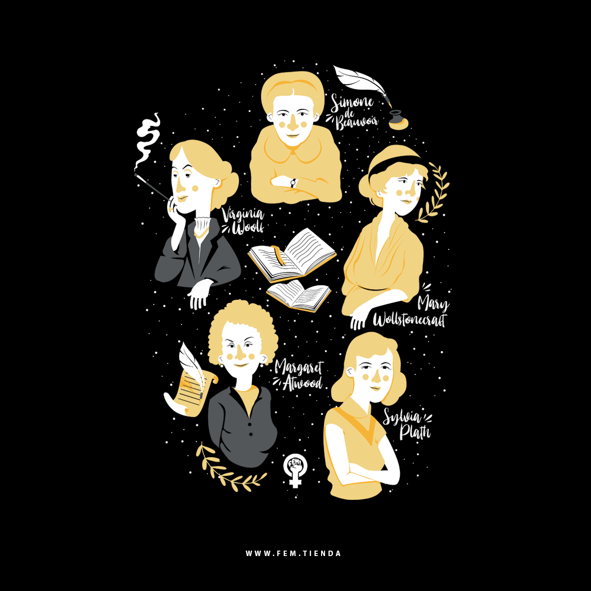 🖋 Día del Libro Feminista 🖋 Homenaje a escritoras feministas
