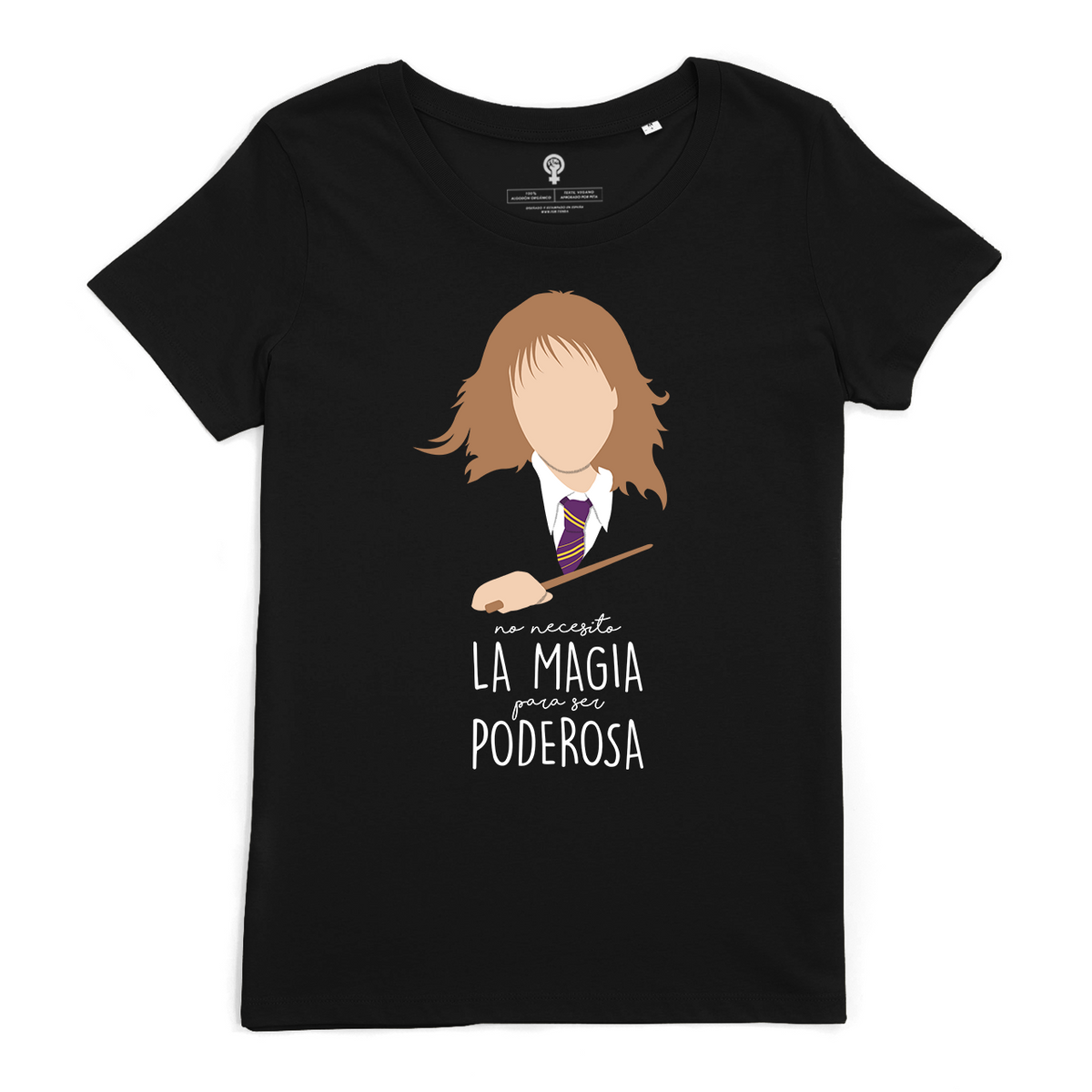 No necesito la magia para ser poderosa (Adultx) Negro
